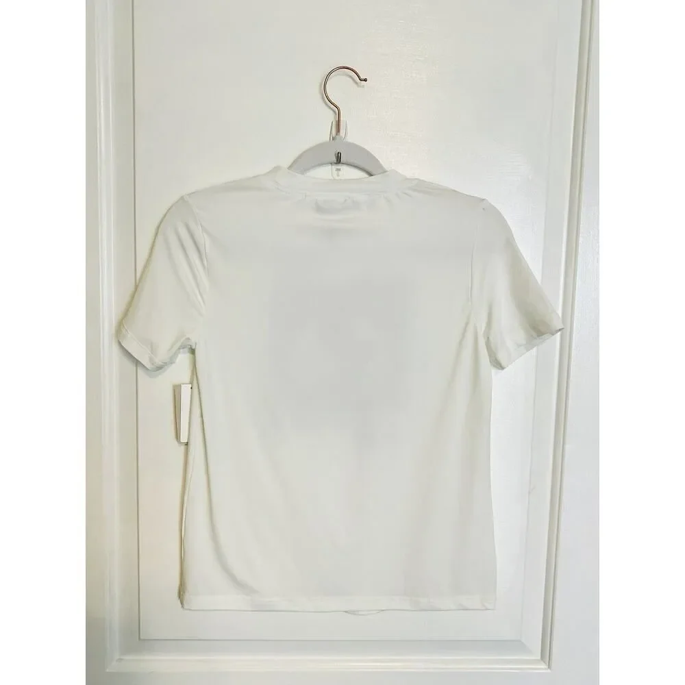 TOMMY BAHAMA Boy Kids Short Sleeve Rash Guard Swim Shirt UV Sun Protection L NEW
